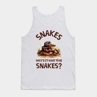 Snakes. Why did it have to be snakes? - Adventure Tank Top